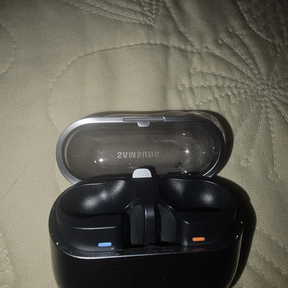 Metallic Samsung Gray Earbuds Case